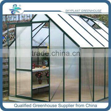 Garden Polycobarnate Aluminum green house for sale