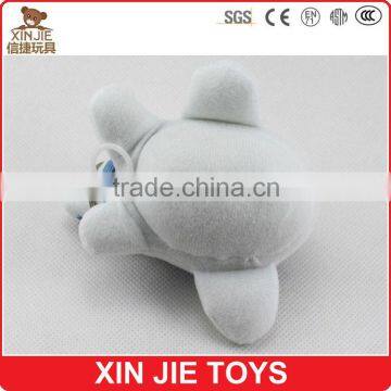 Custom Cheap Plush Plane Keychain 10cm Soft Stuffed Plane Keychain photo-2