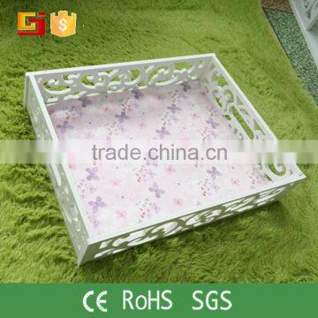 Wedding practical useful decorative food basket tray for serving storage tray wholesale                        
                                                Quality Choice