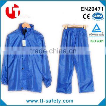 customized adult 170T polyester taffeta raincoat