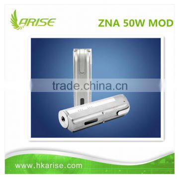 2014 Wholesales Factory Price ZNA 50W Mod hottest 8.3V Zna 50 18650 battery