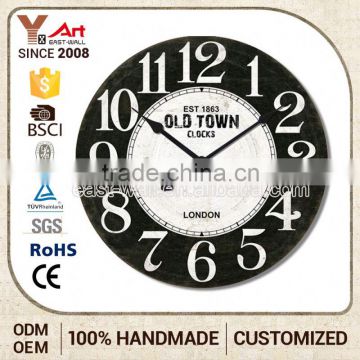 Good Quality Cheap Humanized Design Handmade Big Led Wall Clock