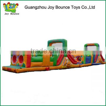 hot sale obstacle long inflatable obstacle course