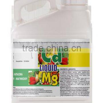 Liquid Ca-Mg / Fertilizer for foliar applications and fertigation