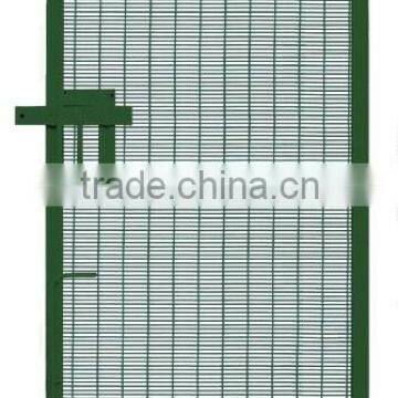 358 Prison Mesh Pedestrian Gate - 3m high x 1.2m wide