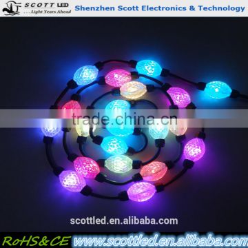 2016 new product 32mm full color LED ball outdoor Decorate light string