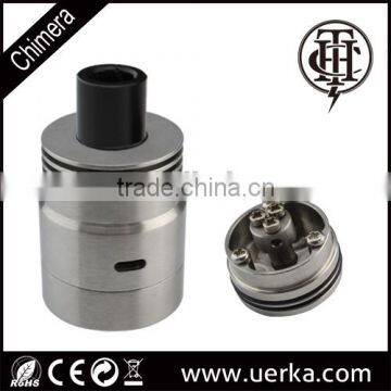 THC supply Chimera wide bore drip tip 26650 rda atomizer, triple coils atomizer