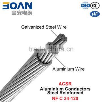 ACSR, Conductor, Aluminium Conductors Steel Reinforced (NF C 34-120)