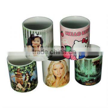 sublimation white mug with LOGO for wholesale