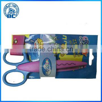Child Safety Scissors All Plastic Lace Handmade DIY Photo Album 5 Inch Scissors