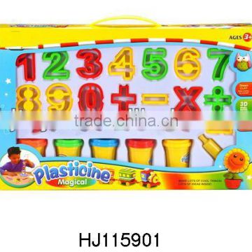 kid's 3D color clay with plastic mold HJ115901