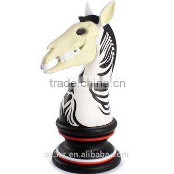 Intelegence great custom horse chess figure, best choice custom horse head chess toy, great horse head custom design yours