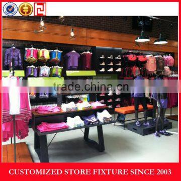 Custom idea sport store fixtures for kids