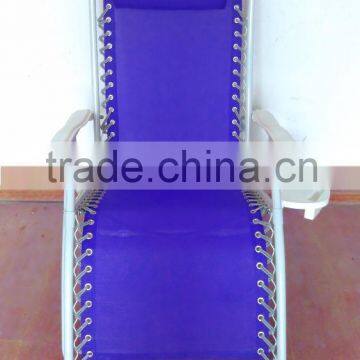 Blue color textline fabric modern styel garden chair