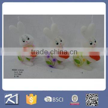 2015 Spring style latest design candle easter bunny