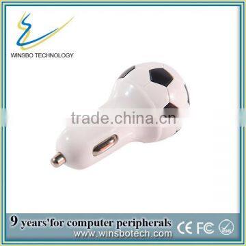 Football multiple mobile phone car charger, phone car charger