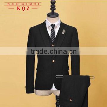 Mens new design slim suit