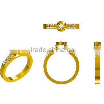 3D Ring CAD JEWELRY