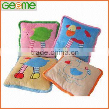 JM7120 Decorative Plush Embroidered Cushion