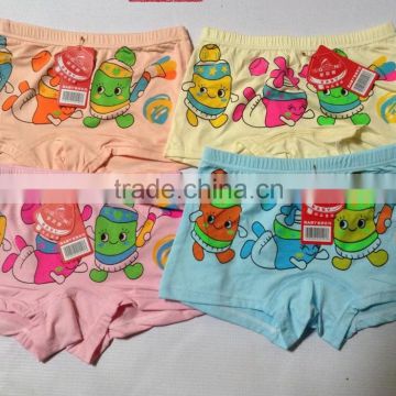 Newest cute lovely cartoon wholesale baby boxer breif underwear