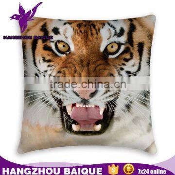 Square Tiger New Design Digital Printed Wholesale Cushion Covers