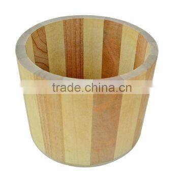 Cheap wooden rice bucket antique wooden bucket