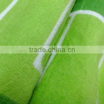 2015 Fashion Football Beach Towel of Green Color With Custom Design photo-5