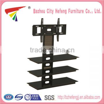 China wholesale glass lcd tv base stand bracket