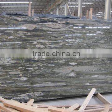 Green color granite slab of wanfu factory