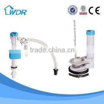 Popular filling and flushing one-piece POM push button toilet flush valve