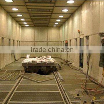 Sand blasting chambers