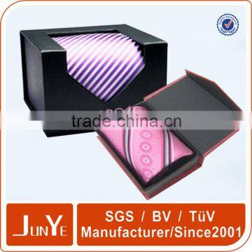 Black foldable corruaged cardboard storage box wholesale with shadow