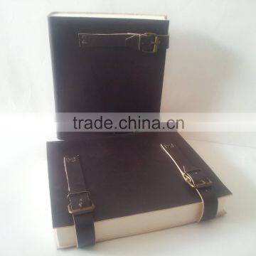 Loose Leaf Leather Journals with belt