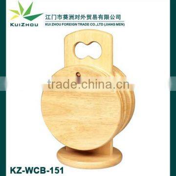 6 Wooden Cutting Board With Stand photo-4
