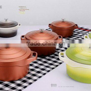 YD13 6PCS DIE-CAST ALUMINIUM COOKWARE SET