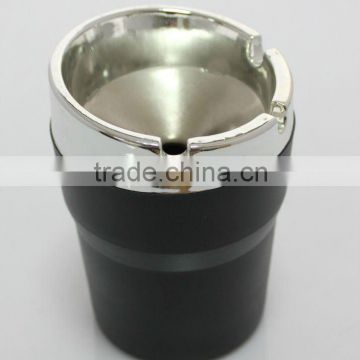 Silver Plainted Extinguishing Butt Bucket For Cars