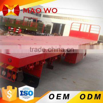 China 3 axles 40ton 40ft or 20ft container trailer /tractor truck head container 50 tons flatbed semi-trailers                        
                                                Quality Choice