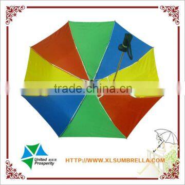 Rubber Handles Fold Eccentric Umbrella photo-2
