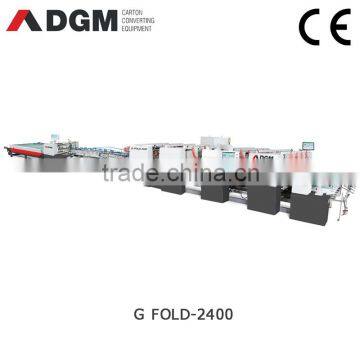 Automatic Corrugated cartons two pieces join folder gluer machine