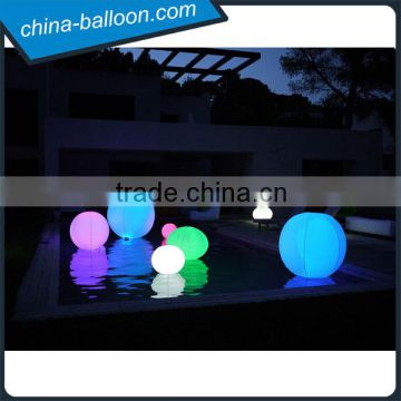 Color changing inflatable floating advertising balloon,led light water floating balloon                        
                                                Quality Choice