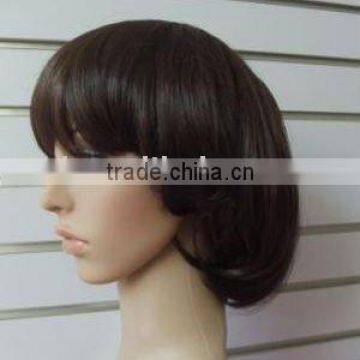 High Quality hair Short Bob Cosplay Brown Wig