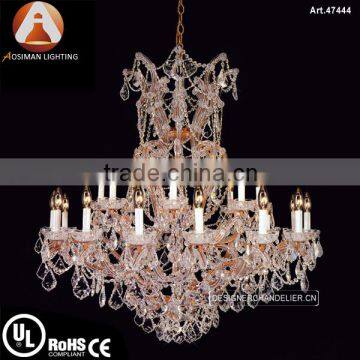 25 Light Modern Big Maria Theresa Crystal Lamp with K9 Crystal