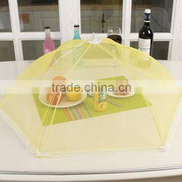 Umbrella-shaped table cover anti flies small fresh breathable cover food meal
