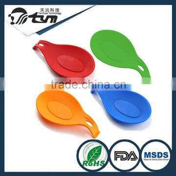 Oem Welcome Kitchen Tools Food Grade Silicone Spoon Rest photo-2