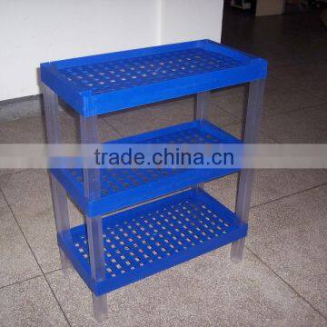 Plastic display rack