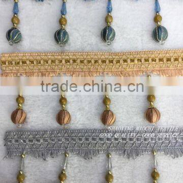 Wholesale Curtain Tassel Fringes for Home Textile Accessory
