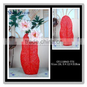 Unique design vases sea coral flower vase home decoration