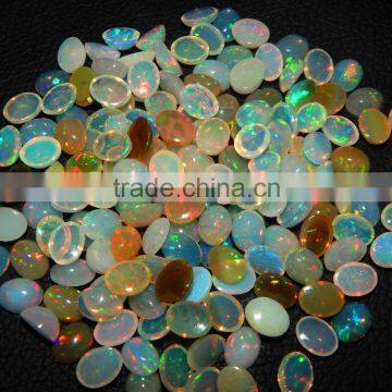 Natural ethiopian Opal Elotrinic Fire opal 7x9 MM Oval