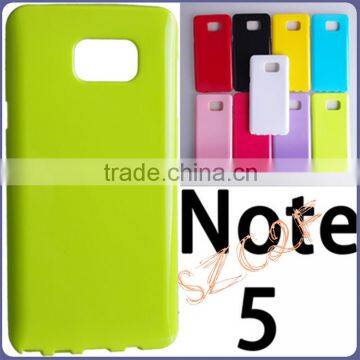 Wholesales Candy Color Handy TPU Mobile Phone Case for Samsung Note5