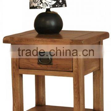 Antique Small Wooden Corner Table photo-2